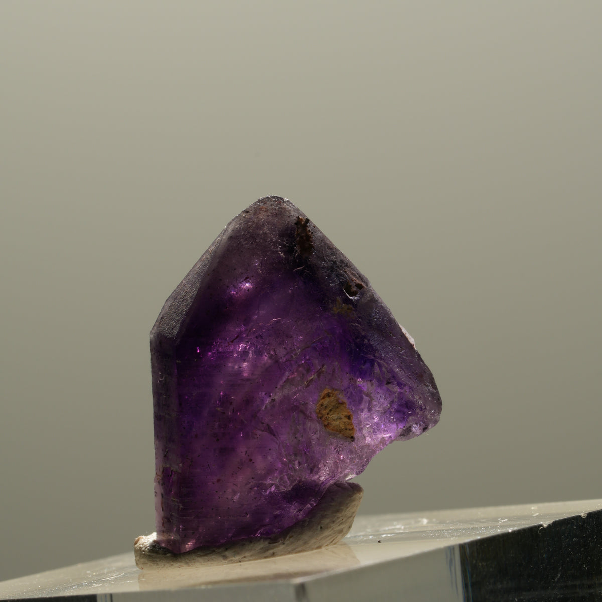 Seltene Skelett Phantom Amethyst Spitze Brandberg, Namibia 20*15*12mm #14331