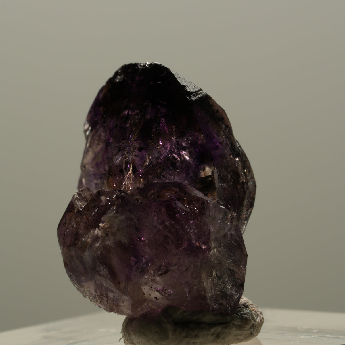 Seltene Skelett Phantom Amethyst Spitze Goboboseb, Namibia 21*15*14mm #14333