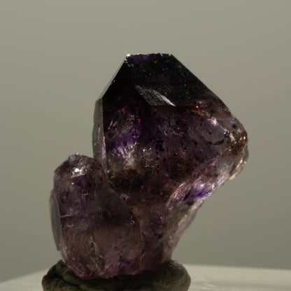Seltene Skelett Phantom Amethyst Spitze Goboboseb, Namibia 21*15*14mm #14333