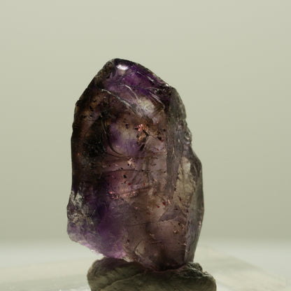 Skelett Phantom Amethyst Doppelender Spitze Brandberg, Namibia 20*12*8mm #14334