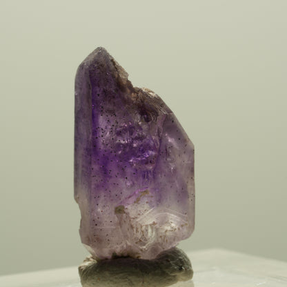 Seltene Phantom Amethyst Skelett Zepter Spitze Brandberg, Namibia 20*10*9mm #14335