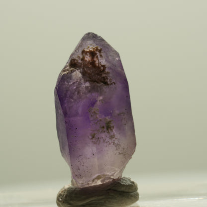 Seltene Phantom Amethyst Skelett Zepter Spitze Brandberg, Namibia 20*10*9mm #14335