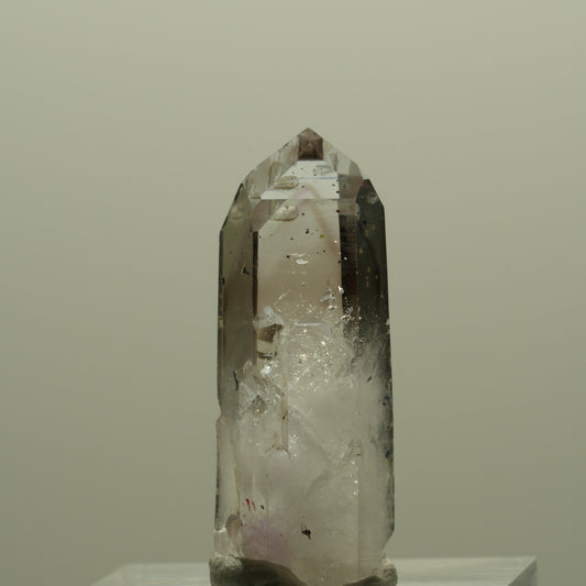 Harlekin Lemurian Phantom Amethyst Spitze Streep Mine, Namibia 31*11*10mm #14343
