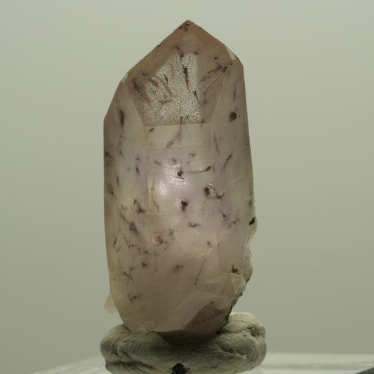 Seltene Harlekin Phantom Amethyst Spitze Streep Mine, Goboboseb, Namibia 31*15*12mm #14350
