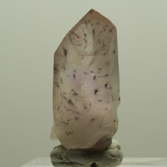 Seltene Harlekin Phantom Amethyst Spitze Streep Mine, Goboboseb, Namibia 31*15*12mm #14350
