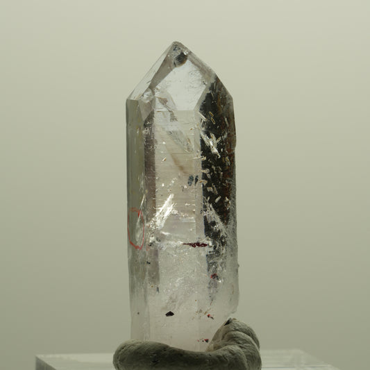 Enhydro Lemurian Harlekin Phantom Amethyst, 1x Blase Streep Mine, Namibia 35*13*11mm #14358