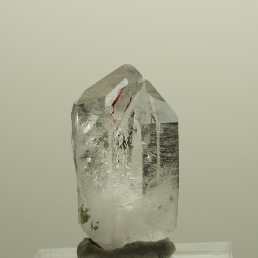 Harlekin Lemurian Phantom Amethyst Spitze Streep Mine, Goboboseb, Namibia 28*15*11mm #14368