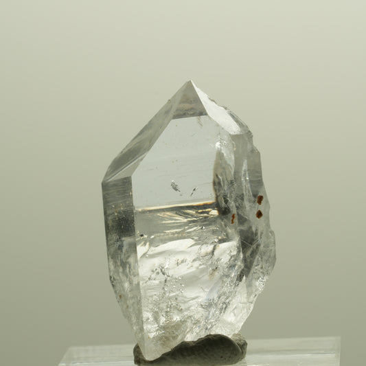 Klare Lemurian Phantom Amethyst Spitze Streep Mine Goboboseb, Namibia 29*18*15mm #14370