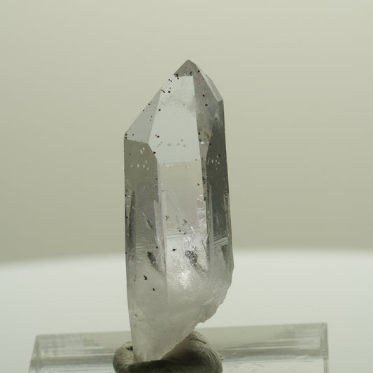 Harlekin Lemurian Phantom Amethyst Spitze Streep Mine, Goboboseb, Namibia 31*9*10mm #14372