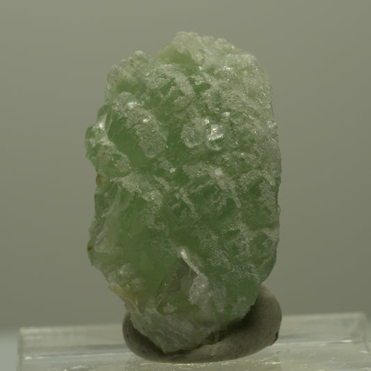 Seltene Prehnit, Rauchquarz, Analcim Stufe Streep Mine, Goboboseb, Namibia 26*14*13mm #14388