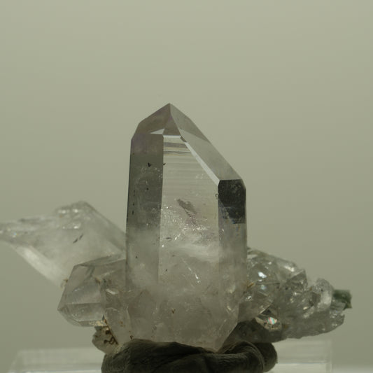 Lemurian Phantom Amethyst with Hematite on Matrix Streep Mine, Namibia 33*23*19mm #14415