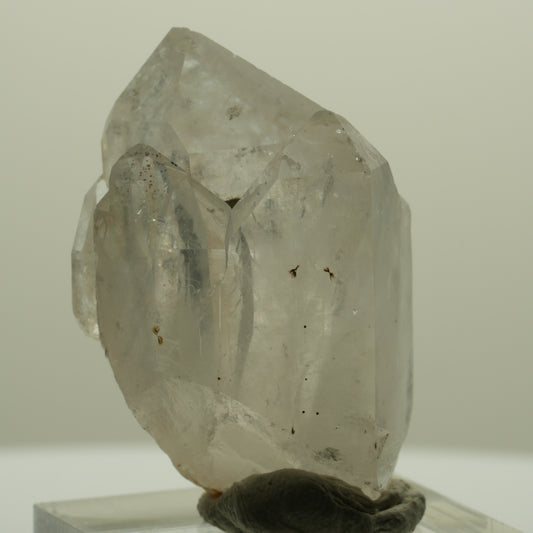 Lemurian Phantom Rauchquarz mit Epidot Streep Mine Goboboseb, Namibia 38*23*23mm #14428