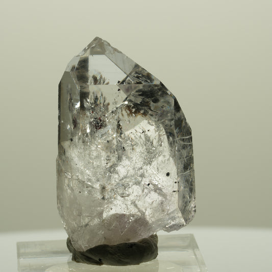 Harlekin Lemurian Phantom Amethyst Spitze Streep Mine, Goboboseb, Namibia 36*22*15mm #14432