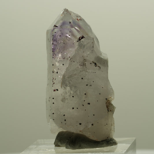 Harlekin Skelett Phantom Amethyst Spitze Streep Mine, Goboboseb, Namibia 39*21*13mm #14435