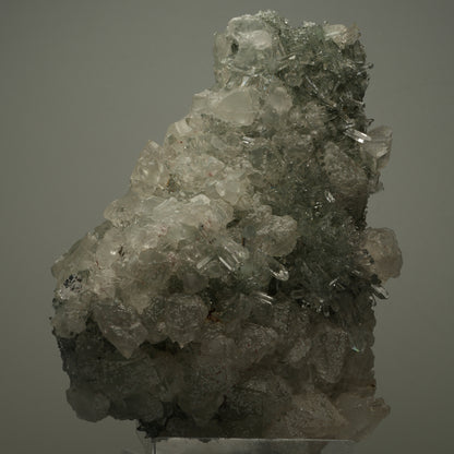 XL Harlekin Starburst Quarz, Calcit, Analcim auf Matrix Streep Mine, Namibia 144*107*67mm #14490