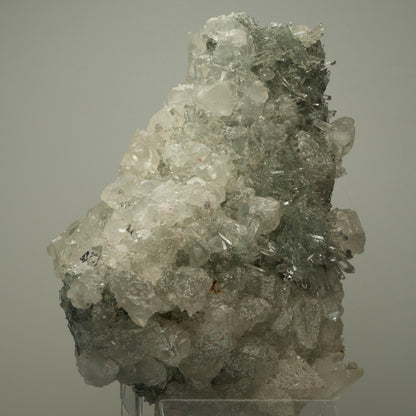 XL Harlekin Starburst Quarz, Calcit, Analcim auf Matrix Streep Mine, Namibia 144*107*67mm #14490