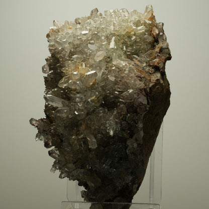 XL Harlekin Starburst Quarz mit Analcim auf Matrix Streep Mine, Namibia 140*87*58mm #14495