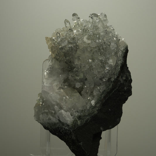 XL Starburst Quarz, Calcit, Analcim, Prehnit auf Matrix Streep Mine, Namibia 94*58*70mm #14496