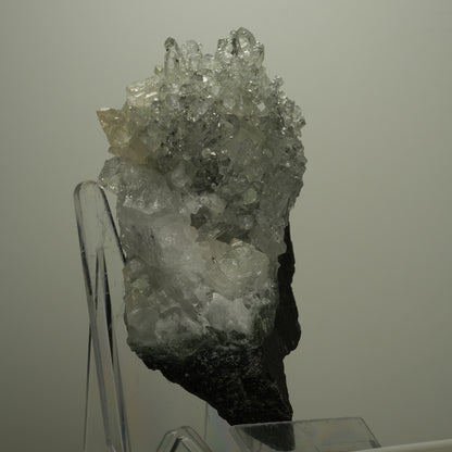 XL Starburst Quarz, Calcit, Analcim, Prehnit auf Matrix Streep Mine, Namibia 94*58*70mm #14496