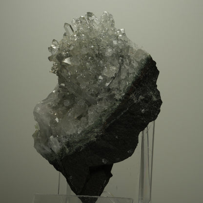 XL Starburst Quarz, Calcit, Analcim, Prehnit auf Matrix Streep Mine, Namibia 94*58*70mm #14496