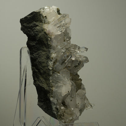 XL Starburst Quarz, Calcit, Epidot auf Matrix Streep Mine, Namibia 130*51*46mm #14499