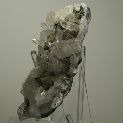 XL Starburst Quarz, Calcit, Epidot auf Matrix Streep Mine, Namibia 130*51*46mm #14499