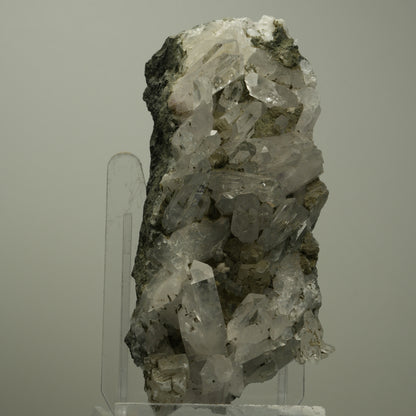XL Starburst Quarz, Calcit, Epidot auf Matrix Streep Mine, Namibia 130*51*46mm #14499