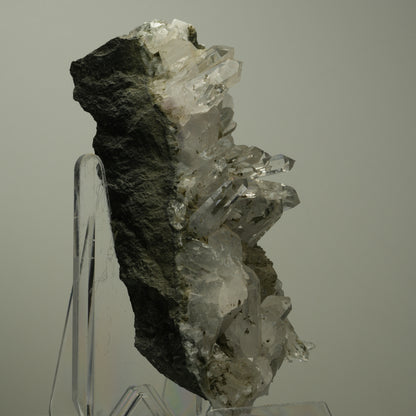 XL Starburst Quarz, Calcit, Epidot auf Matrix Streep Mine, Namibia 130*51*46mm #14499