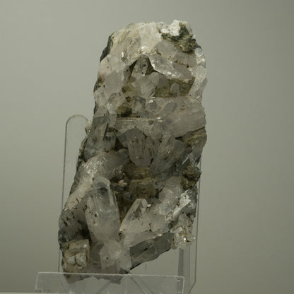 XL Starburst Quarz, Calcit, Epidot auf Matrix Streep Mine, Namibia 130*51*46mm #14499