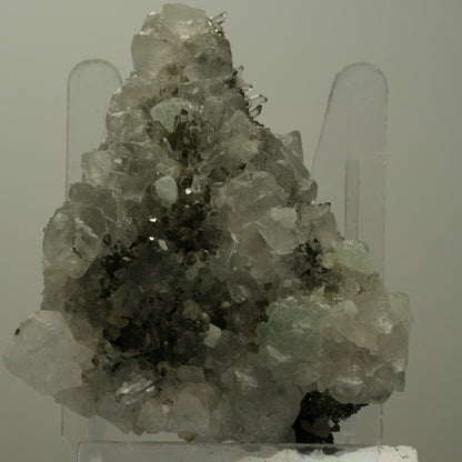 Starburst Quarz, Calcit, Prehnit, Epidot auf Matrix Streep Mine Namibia 79*70*49mm #14502
