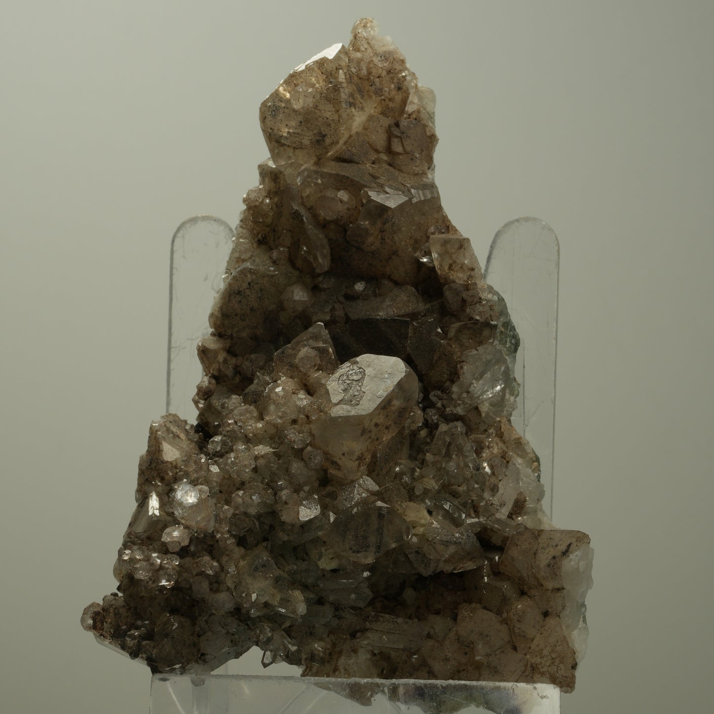 XL Starburst Quarz, Calcit, Analcim auf Matrix Streep Mine Namibia 110*74*38mm #14504