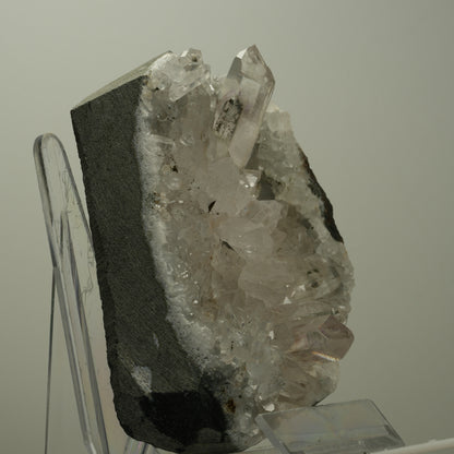 XL Starburst Phantom Amethyst, Calcit, Hämatit auf Matrix Streep Mine Namibia 96*72*41mm #14505
