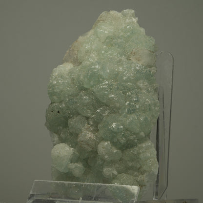 Große Prehnit, Calcit, Epidot Stufe Streep Mine, Goboboseb, Namibia 109*61*23mm #14506