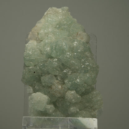 Große Prehnit, Calcit, Epidot Stufe Streep Mine, Goboboseb, Namibia 109*61*23mm #14506