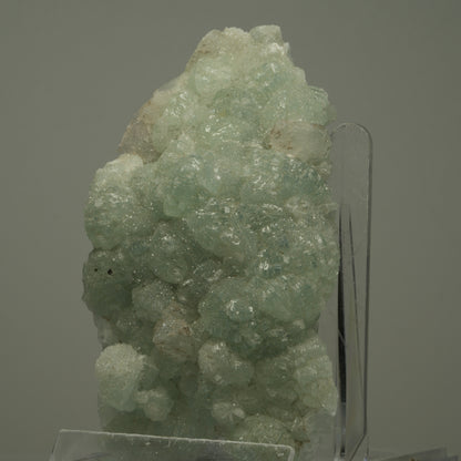 Große Prehnit, Calcit, Epidot Stufe Streep Mine, Goboboseb, Namibia 109*61*23mm #14506