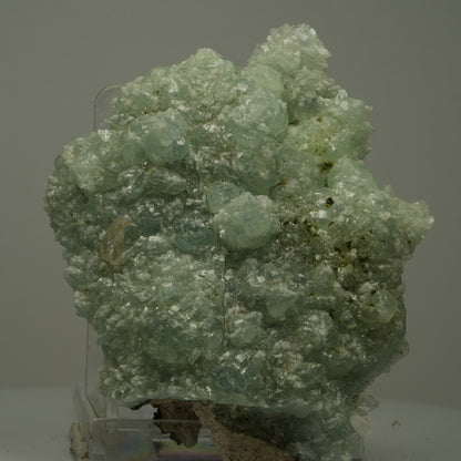 Große Prehnit, Calcit, Epidot Stufe Streep Mine, Goboboseb, Namibia 103*83*34mm #14507