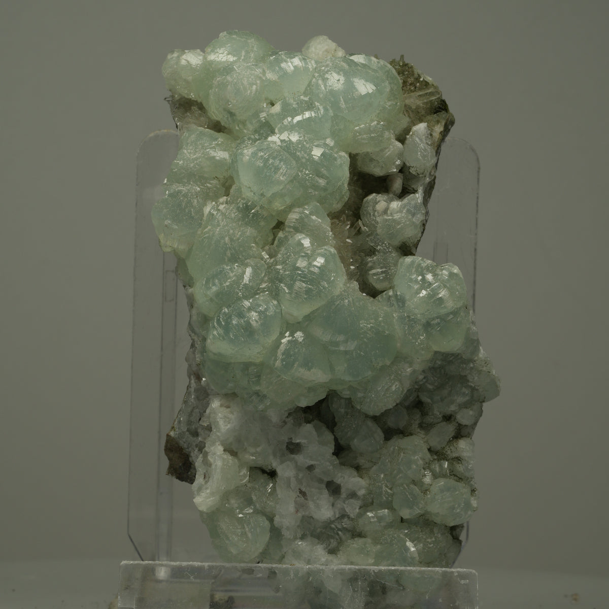 Große Starburst Quarz, Prehnit Epidot auf Matrix Streep Mine Namibia 102*57*53mm #14508
