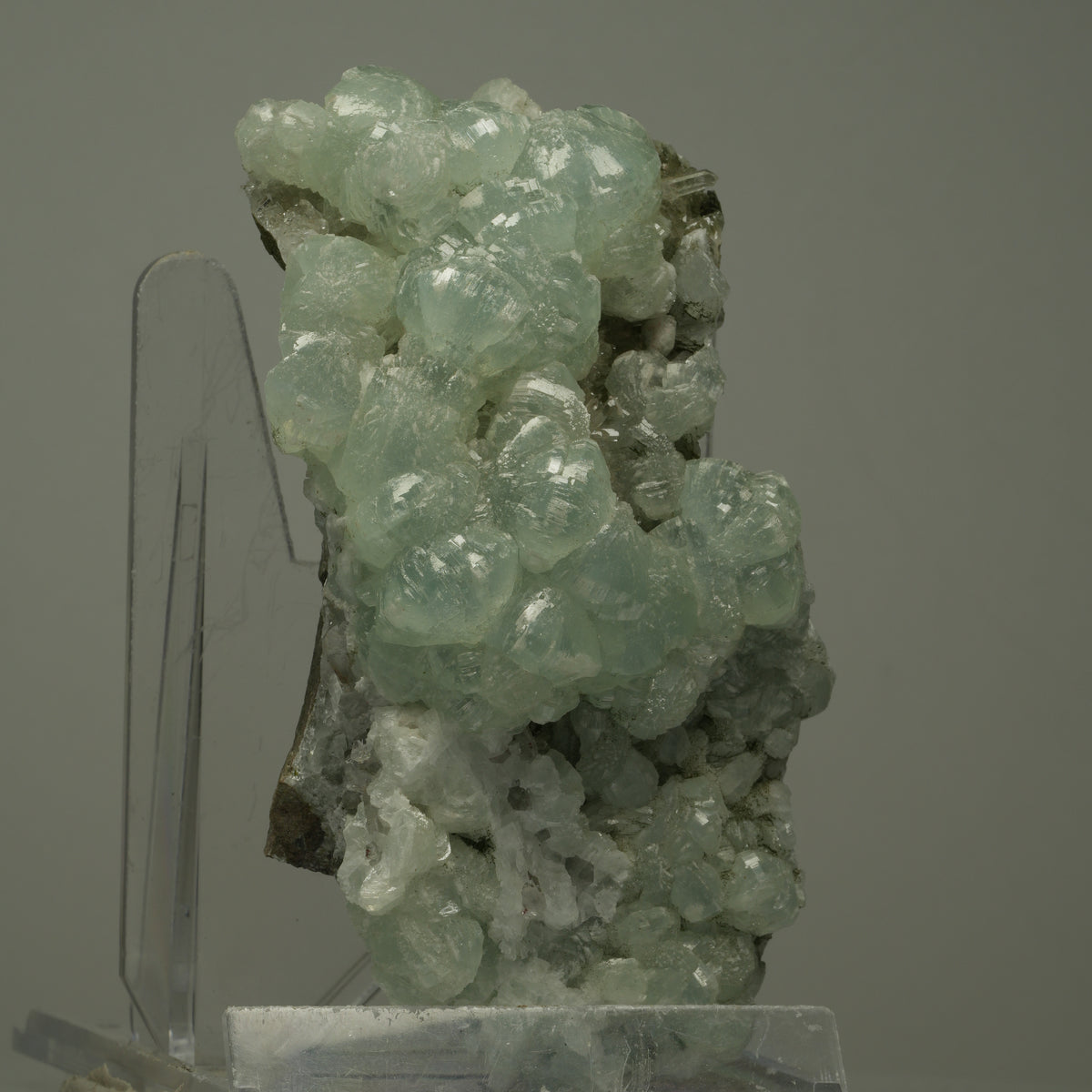 Große Starburst Quarz, Prehnit Epidot auf Matrix Streep Mine Namibia 102*57*53mm #14508