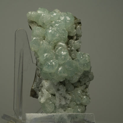 Große Starburst Quarz, Prehnit Epidot auf Matrix Streep Mine Namibia 102*57*53mm #14508