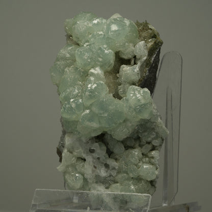 Große Starburst Quarz, Prehnit Epidot auf Matrix Streep Mine Namibia 102*57*53mm #14508