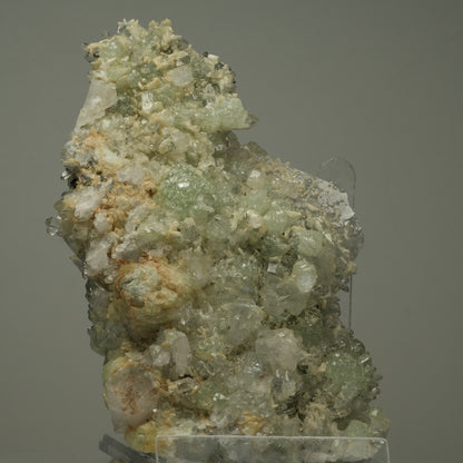 XL Starburst Quarz, Analcim, Prehnit, Epidot auf Matrix Streep Mine Namibia 124*73*36mm #14511
