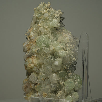 XL Starburst Quarz, Analcim, Prehnit, Epidot auf Matrix Streep Mine Namibia 124*73*36mm #14511