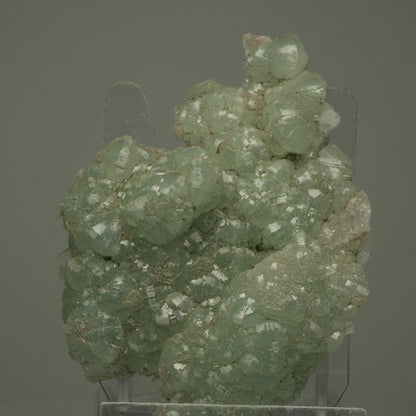 Große Prehnit, Epidot Stufe Streep Mine, Goboboseb, Namibia 106*73*29mm #14512