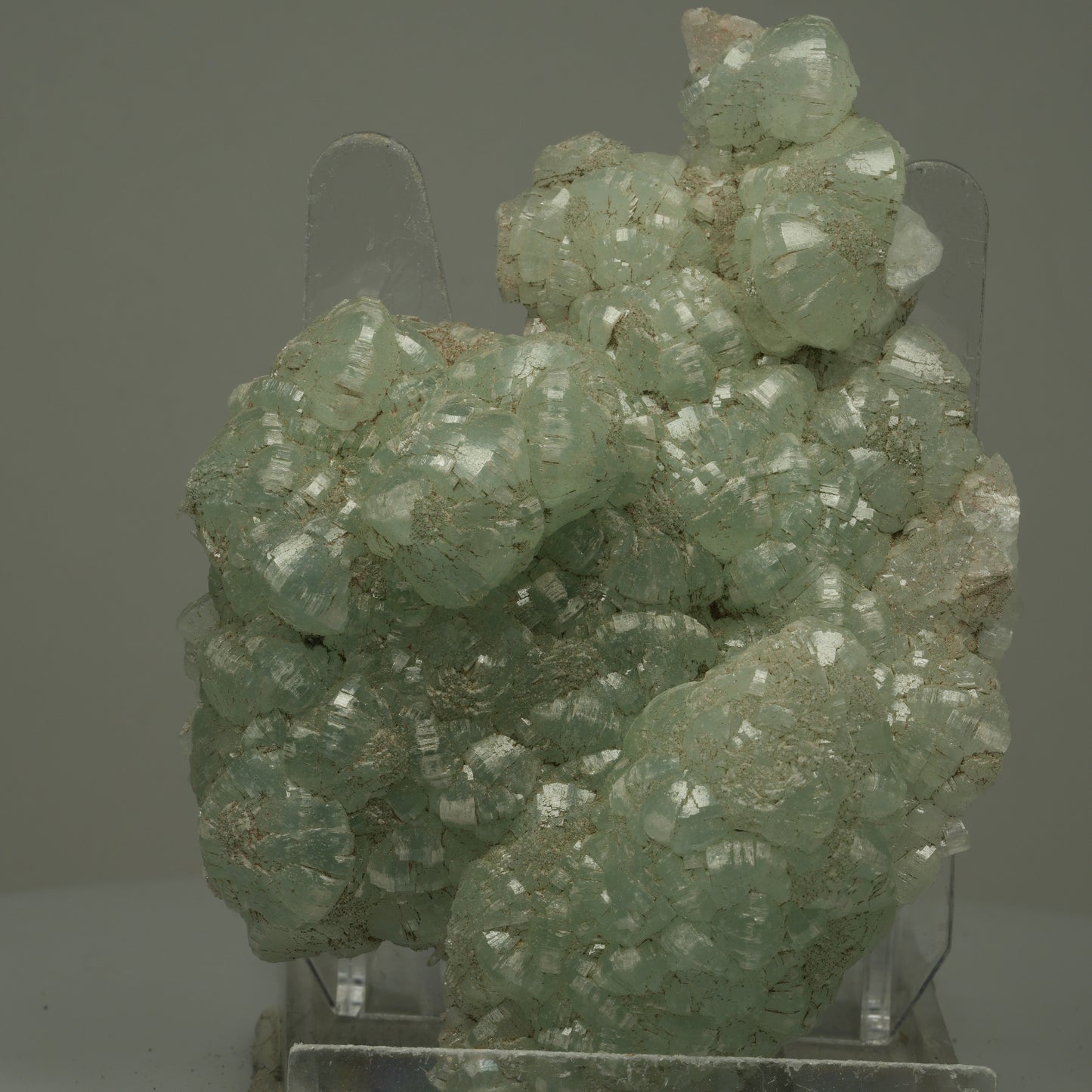 Große Prehnit, Epidot Stufe Streep Mine, Goboboseb, Namibia 106*73*29mm #14512