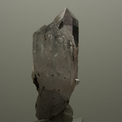 Enhydro Phantom Amethyst Gruppe, Analcim, Hämatit, 1x Blase Streep Mine Namibia 67*33*29mm #14514