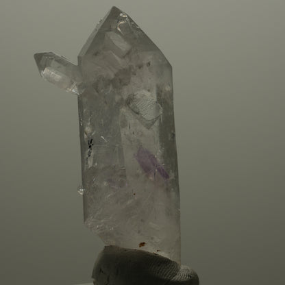 Phantom Skelett Amethyst mit Analcim, Epidot Streep Mine, Namibia 68*34*16mm #14515
