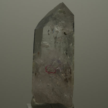 Enhydro Lemurian Phantom Amethyst mit Prehnit, Epidot, 1x Blase Streep Mine, Namibia 68*26*22mm #14516