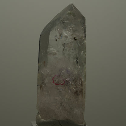 Enhydro Lemurian Phantom Amethyst mit Prehnit, Epidot, 1x Blase Streep Mine, Namibia 68*26*22mm #14516