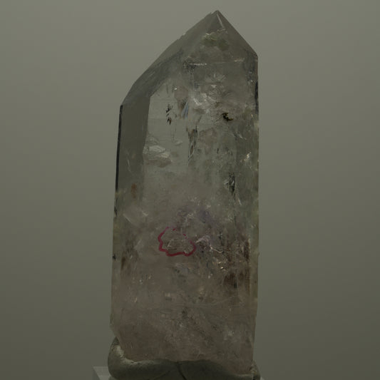 Enhydro Lemurian Phantom Amethyst mit Prehnit, Epidot, 1x Blase Streep Mine, Namibia 68*26*22mm #14516