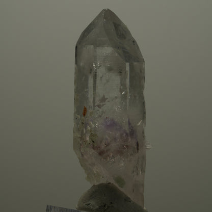 Enhydro Lemurian Phantom Amethyst mit Prehnit, Epidot, 1x Blase Streep Mine, Namibia 68*26*22mm #14516